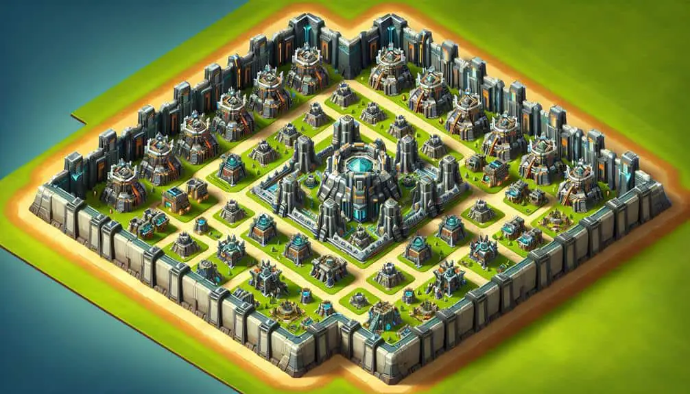 building impregnable bases in clash of clans