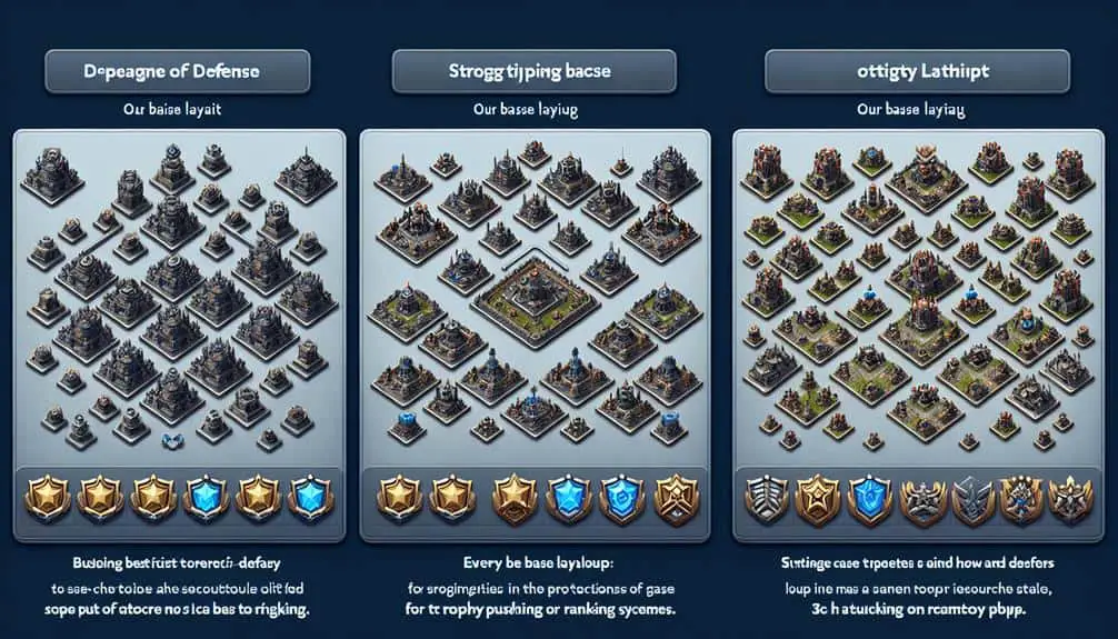 optimal clash of clans layouts