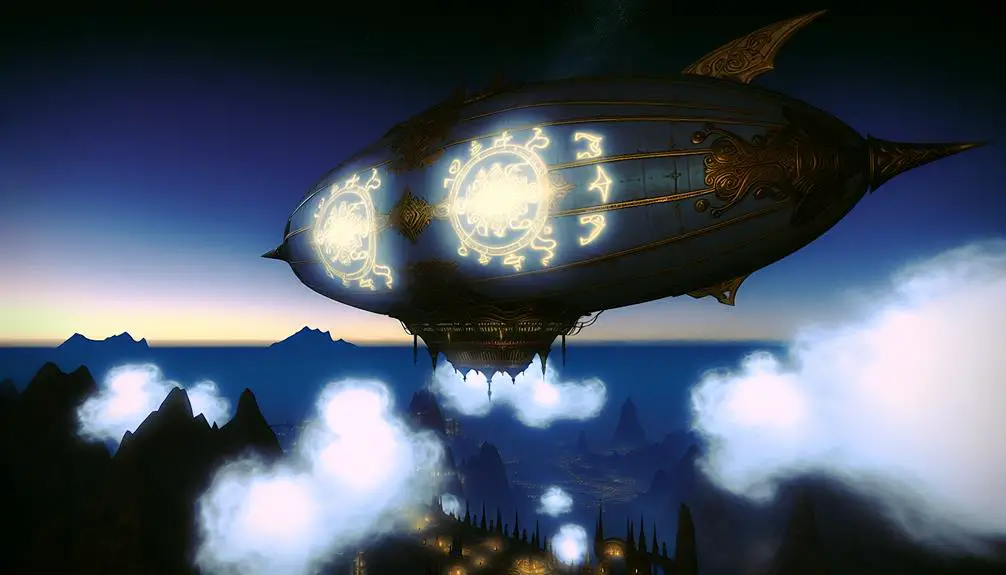 discovering airship wonders together