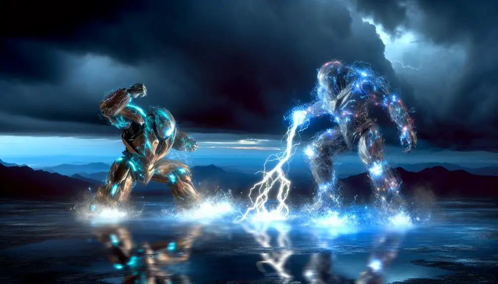 electro titan ignites battle