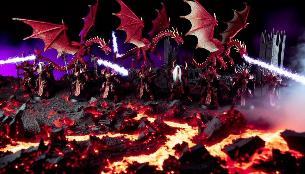 Majestic Inferno Dragon Warriors