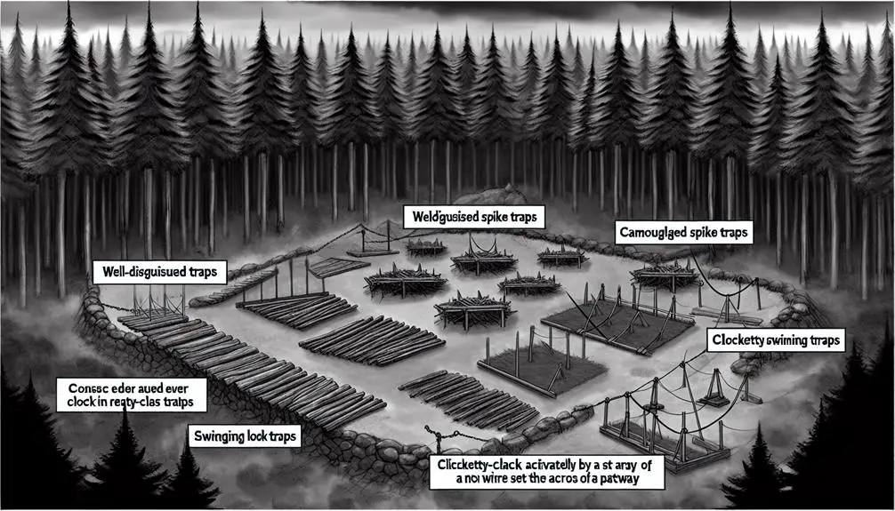 Skillfully Set Up Traps